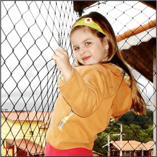 Rede polietileno #5cm f2,5mm Abre 7m - por metro