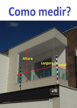 Redes de proteção para varandas